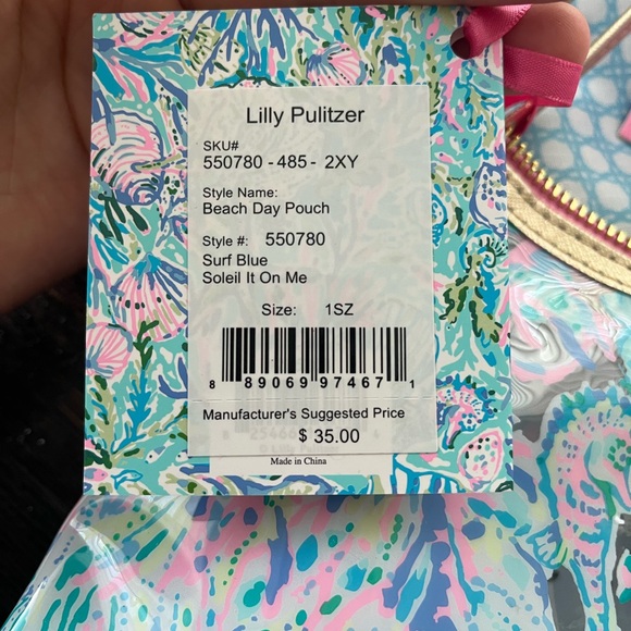 Lilly Pulitzer Beach Day Pouch Set - Picture 5 of 5
